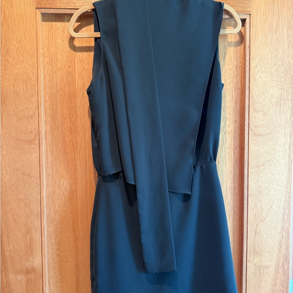 Elegant Black Sleeveless Dress